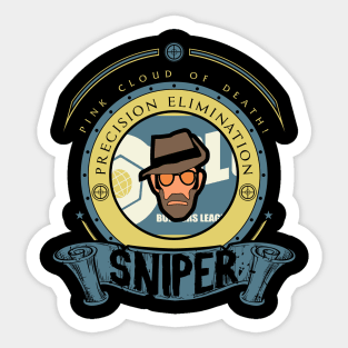 Sniper - Blue Team Sticker